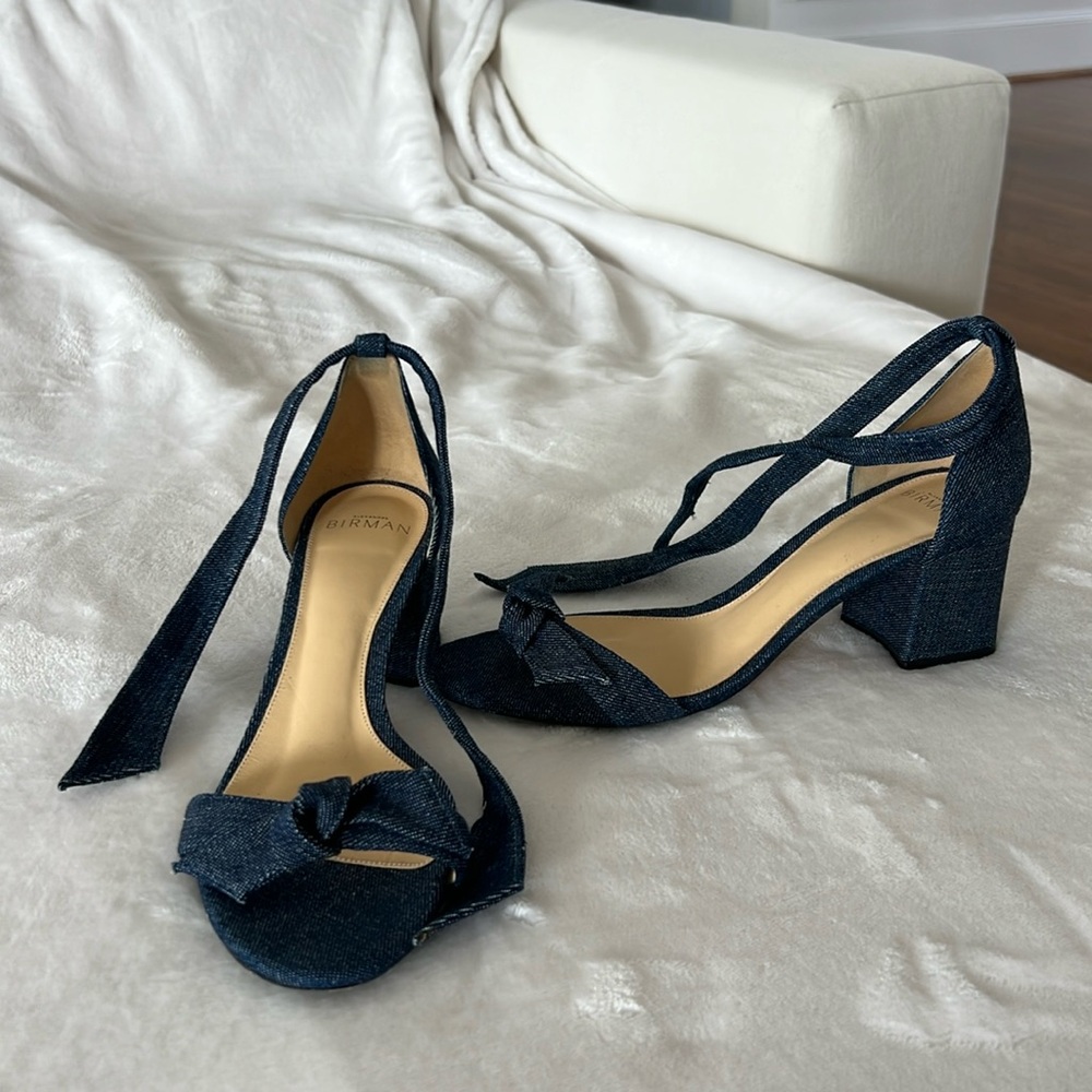 Alexandre Birman Denim Sandals